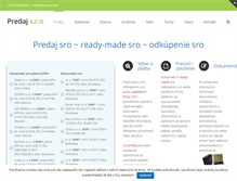 Tablet Screenshot of firmy-sro.sk